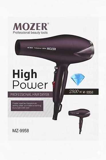№: 6595 Məhsulun adı: Fen Mozer MZ-9958 yüksək güclü 2800 Vt - Kahn