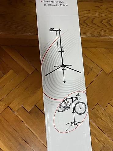 Ostali pribor i dodaci za alate: Profesionalni stalak za servisiranje bicikala - Podesiva visina — 3