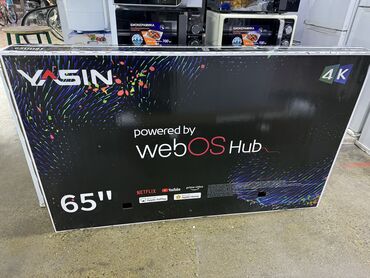 Телевизоры: 🔥🔥СРОЧНАЯ АКЦИЯ 🔥🔥 И елевизор YASIN 65 webos hub яркий 65 дюймовый