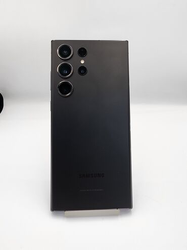 samsung not: Samsung Galaxy S23 Ultra, Б/у, 256 ГБ, цвет - Черный, В рассрочку, 1 SIM, eSIM