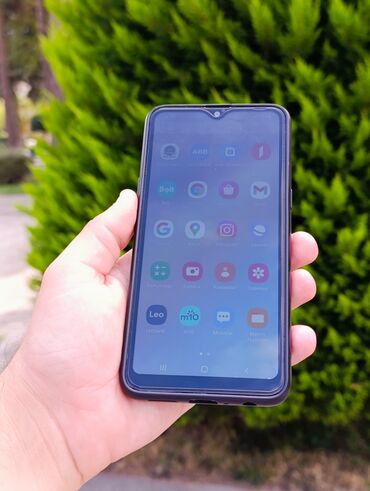 ekran samsung s10: Samsung A10s, 32 GB, rəng - Qara, Sensor, Barmaq izi, İki sim kartlı