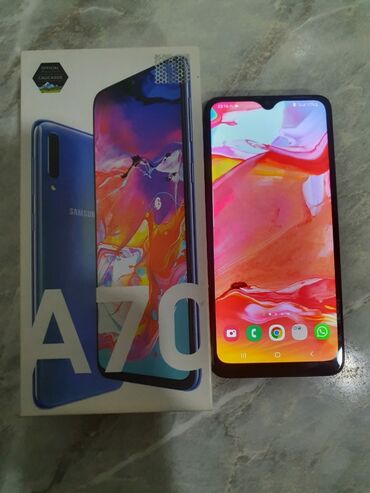 Samsung: Samsung Galaxy A70, 128 GB, rəng - Qara, İki sim kartlı — 2