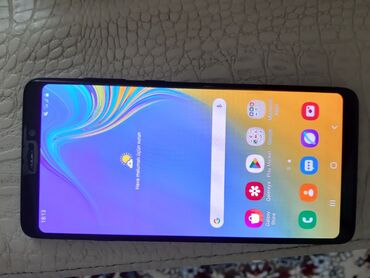 samsung a70 ekrani: Samsung Galaxy A9, 128 GB, rəng - Qara, Barmaq izi