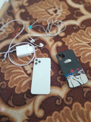 автосигнализация бишкек: IPhone 11 Pro, Күмүш, Кабель, 70 %