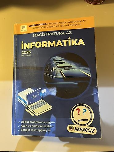 array informatika pdf: Məhsul: “Magistratura.az İnformatika 2025” – 9-cu nəşr Təsvir: - — 1