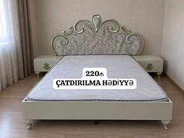 İşlənmiş, İkinəfərlik çarpayı, Matras ilə lalafo.az -da İşlənmiş, İkinəfərlik çarpayı, Matras ilə
