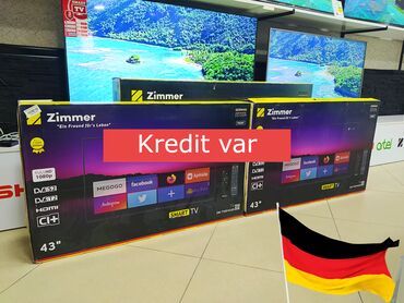zimmer tv 109: Yeni Televizor 43" Ünvandan götürmə, Ödənişli çatdırılma