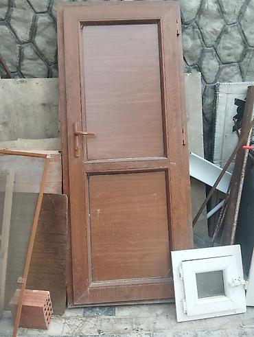 Unvan masazir olcu 179*79 Taxta görünümlü qapı - Material: Taxta