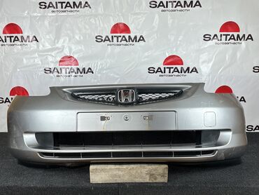 Бамперы: Передний Бампер Honda 2005 г., Б/у, цвет - Серебристый, Оригинал