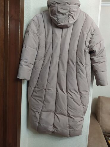 обмен куртка: Пуховик, Длинная модель, С капюшоном, 4XL (EU 48), 5XL (EU 50)
