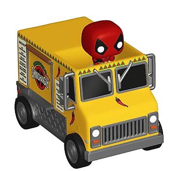 stranger things figur: Məhsul: Bitty Pop! Rides – Deadpool’s Chimichanga Truck - Rəsmi Funko — 1