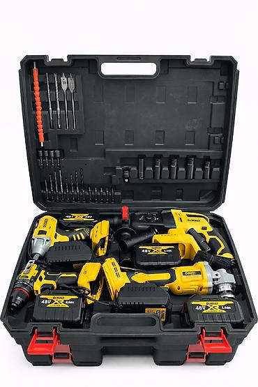 Наборы инструментов: Dewalt Akkumulyatorlu Peşəkar Alət Dəsti – tam komplekt — 2