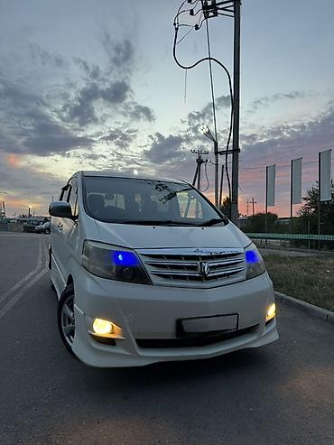 выхлопы: Toyota Alphard: 2004 г., 3 л, Автомат, Газ, Минивэн — 2