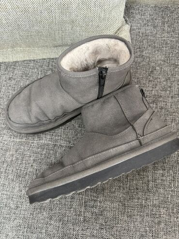 туфли женские австрия: Угги, 36, Zara, Б/у, цвет - Серый