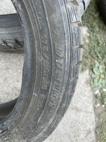 шины зимние 15: Шины 175 / 60 / R 15, Зима, Б/у, 1 шт, Легковые, Dunlop