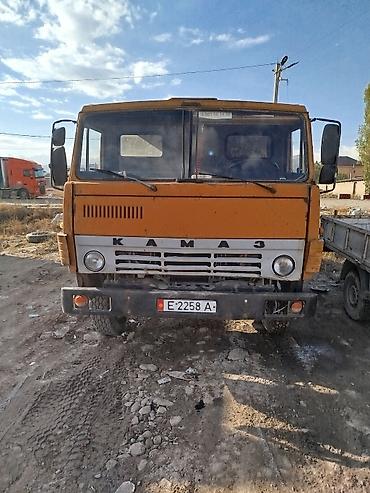 Камаз кызматта отсев, шебень, песок, чернозём, вывоз строительный