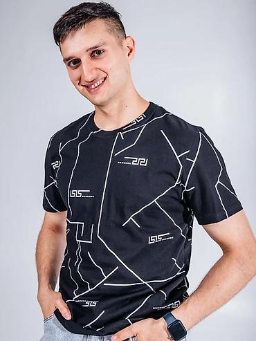 Футболки: Футболки оптом - Унисекс, базовая посадка с круглым вырезом - — 8