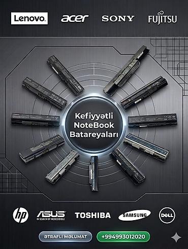 ups: Hər madel NoteBook batareyasının sifarişi. İstənilən model. 6 ay — 1