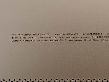 hp pavilion 2000: HP Pavilion 15‑cs1044ur üçün orijinal ehtiyat hissələri dəsti ekran — 5