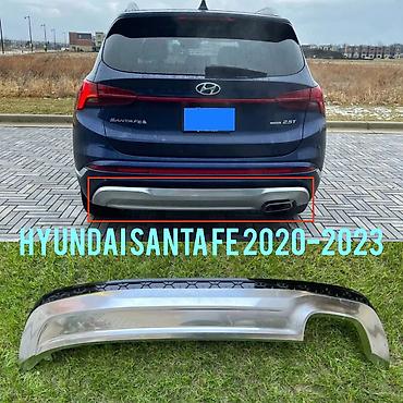 Накладка на бампер Hyundai, Б/у, Оригинал