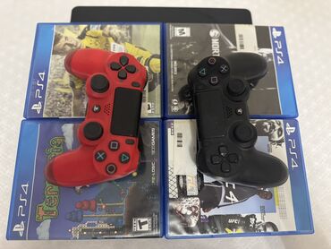 PS4 (Sony PlayStation 4): ⸻ PlayStation 4 Slim 500GB 💰 Цена: 16 000 сом 📦 Состояние отличное