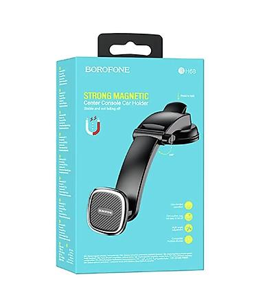 micro usb: Автомобильный держатель BOROFONE BH68 Center console, магнитный, на — 1