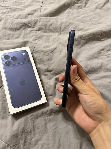 Уюлдук телефондор жана аксессуарлар: IPhone 17 Pro Max, Колдонулган, 256 ГБ, Blue Titanium, 91 % — 4