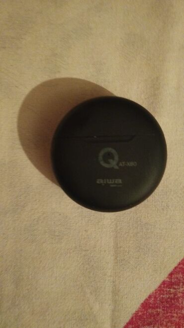 Mikrofonlar: İşlənmiş Simsiz (Bluetooth) Qulaqcıqlar, Awei, rəng - Qara