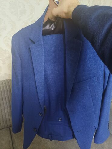 Kostyumlar: Mavi kişi kostyumu – klassik iki parçalı model - Rəng: Dərin — 7