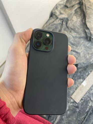 iphone 13 pro 128 цена бишкек: IPhone 13 Pro, Б/у, 128 ГБ, Защитное стекло, Чехол, Кабель, 90 %