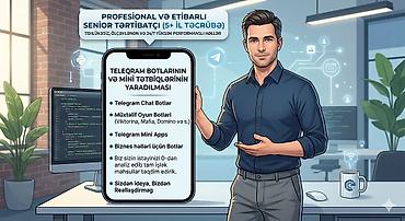 ПО для бизнеса: 🔹 Mürəkkəb Telegram Botları: Müştərilərlə 24/7 əlaqə saxlayın — 1