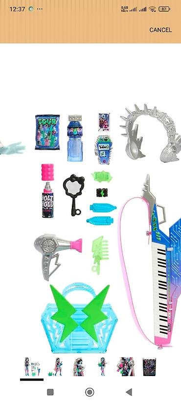 monster high куклы: Игровой набор Monster High – кукла Фрэнки Штейн “Rockstar/Concert” с — 5