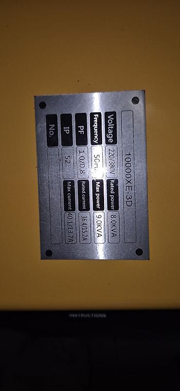 genorator: Satış, Yeni, Dizel, Generator, Pulsuz çatdırılma, Kredit yoxdur — 5