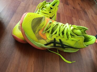 Кроссовки и спортивная обувь: Мужские кроссовки, 41, Asics, Б/у, цвет - Желтый