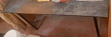 Новое на lalafo: Metall çərçivəli iş masası - Material: qalın metal profillərdən — 1