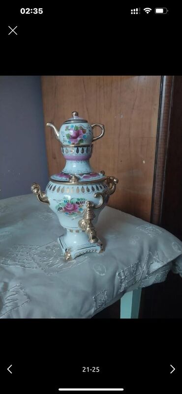 Digər dəstlər və servizlər: Bohema üslubunda şüşə/kristal qab-qacaq dəsti - Kase: dairəvi naxışlı — 9