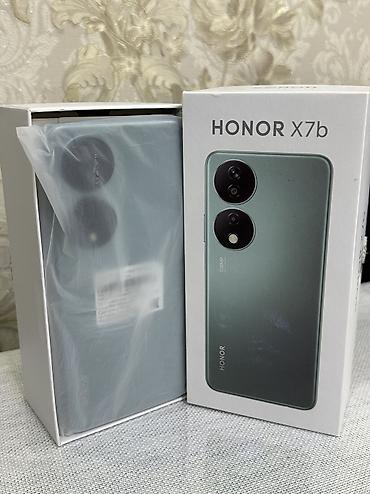iphone 5s telefon: Honor X7b, 128 GB, rəng - Yaşıl, Face ID, Barmaq izi, Düyməli — 1