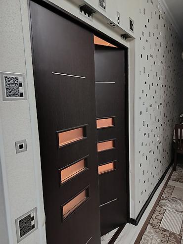 карниз кольцевой: Межкомнатные двери в современном стиле, цвет венге. - Полотно глухое — 2