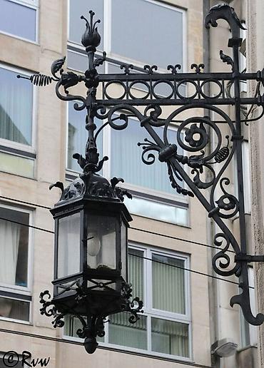 Бра, настенные светильники: Külçə dəmir divar brii – dekorativ küçə lampası üçün konsol və fənər — 4