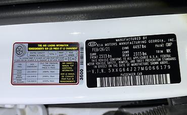 Kia: Kia K5: 2021 г., 1.6 л, Автомат, Бензин, Седан — 9