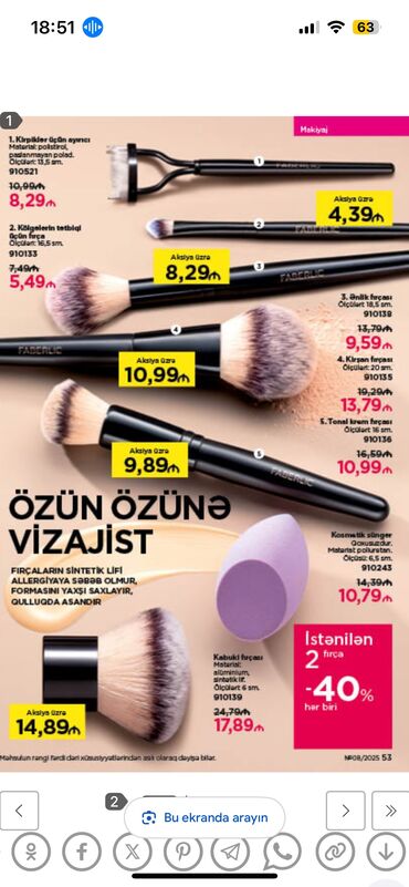 Makiyaj aksessuarları: Makiyaj aksessuarları