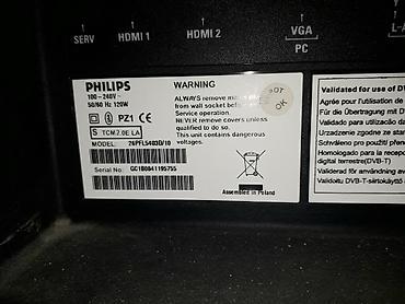 ТВ и видео: Televizor Philips 65 sm.satılır.Smart deyil ! Продаётся телевизор — 2