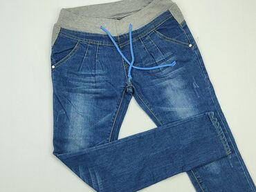 jeansy z gumką damskie: Jeans, S (EU 36), condition - Very good