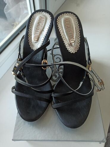 обувь кеды: Туфли 37, цвет - Черный