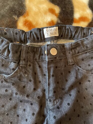 винтажные женские джинсы: Джинсы Armani Junior. 8 лет