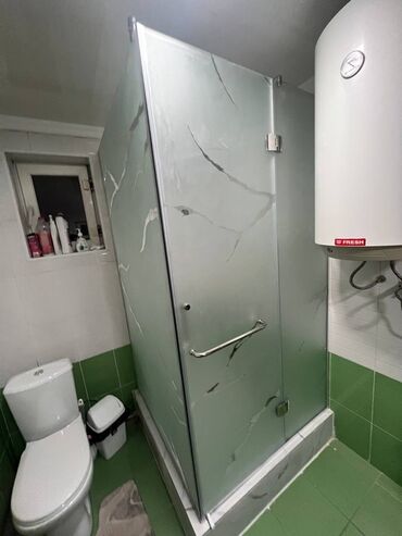 угловые стеклянные полки для ванной: Душевая кабина Прямоугольная, Угловой тип установки