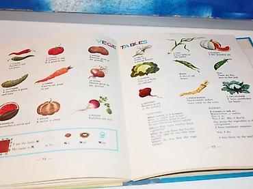 crvene: English through pictures and games čedomir jović1970 nolittvrd povez — 3