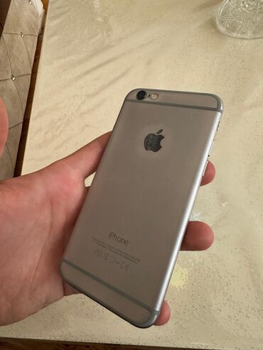 iphone 2 ci el: IPhone 6, 16 GB, Gümüşü, Simsiz şarj