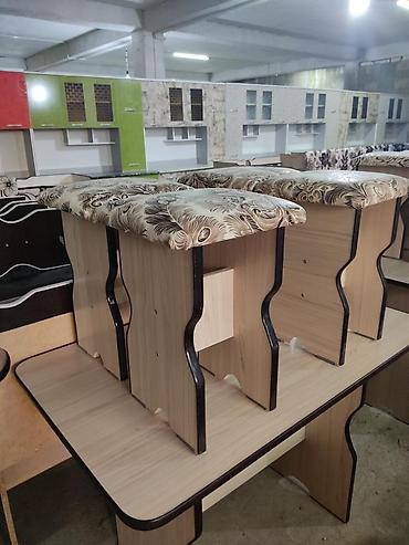 Кухонные столы и стулья: Кухонный стол и стул, Новый, Бесплатная доставка, цвет - Белый — 13