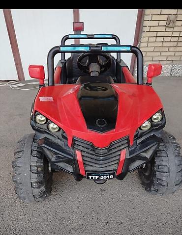 uşaq üçün geyimlər: Uşaq üçün elektrikli off-road maşın - Krossover tipli, 4x4 dizaynlı — 2